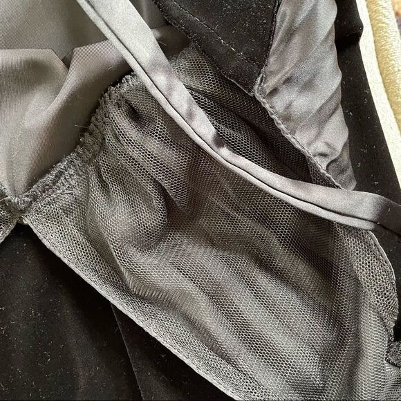 Vintage Neiman Marcus Y2K Velvet Satin Cami Top XS - Picture 7 of 7